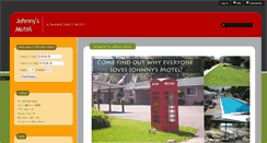Desktop Screenshot of johnnysmotel.ca